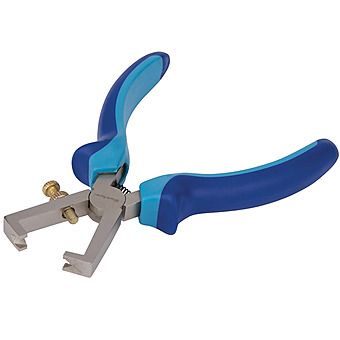 BlueSpot V-Groove Wire Stripping Pliers 150mm