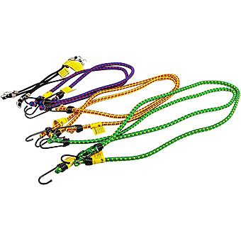 Blackspur Assorted Bungee Elastic Straps Cords Pack of 10