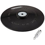 Draper 125mm Hook & Loop Backing Pad For Drills