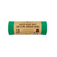 Groundsman 100L Super Heavy Duty Garden Sacks Pack of 10