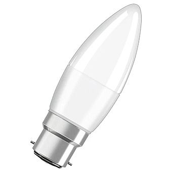 Sperrin 6W = 40W Warm White LED Candle Light Bulb 530lm B22d