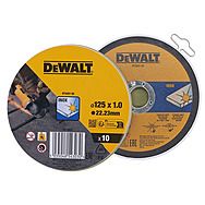 DeWalt DT3507 10 Pack 125mm Inox Metal Cutting Discs