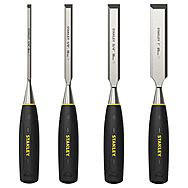 Stanley 0-16-129 5002 Bevel Edge Wood Chisel Set of 4