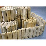 Border Log Roll 200mm x 2.0m x 70mm Diameter