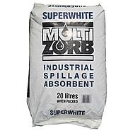 20L Superwhite MultiZorb Absorbent Spillage Granules