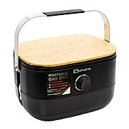 Sahara Mini BBQ Portable Gas Barbeque - Black