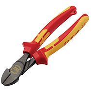 Draper 99054 200mm Insulated High Leverage VDE Diagonal Side Cutters Tethered