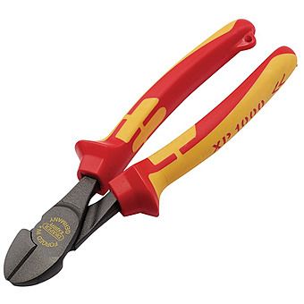 Draper 99054 200mm Insulated High Leverage VDE Diagonal Side Cutters Tethered