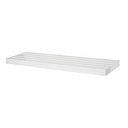White Groove Floating Shelf Kit 235mm x 800mm
