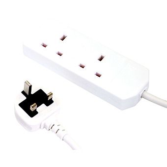 2 Gang 5 Metre Extension Lead 13 Amp