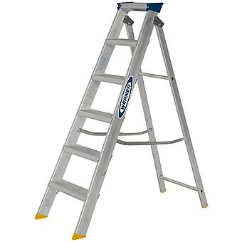 Werner Swingback Mastertrade Stepladders 6 Tread