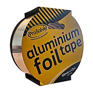 Silver Aluminium Foil Heat Resistant Tape 50mm x 45m