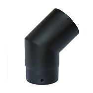 5" VIT-Smooth Stove Starter Flue Pipe 45/135 Degree Elbow