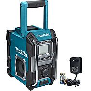 Makita MR001GZ Job Site Stereo with FM Radio/Aux - 12V/18V/40V/230V