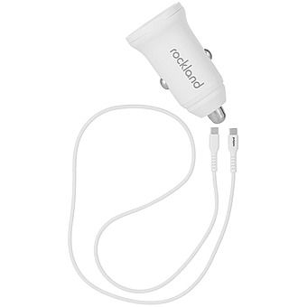 Rockland Type-C PD Fast In-Car Charger for Phones etc