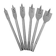Dekton 6 Piece Flat Wood Spade Drill Bit Set
