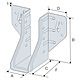 Simpson THM230/44 Truss Joist Hanger Mono 44mm