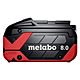 Metabo 18V 8.0Ah LiHDX Tabless CAS Battery Pack 624975000