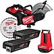 Milwaukee MXF COS350G2-802 MX FUEL 350mm Cut-Off Concrete Saw Gen 2 with 2x 8.0Ah FORGE Batteries &amp; Super Charger
