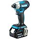 Makita DLX2539ST 18V LXT Brushless Combi Drill &amp; Impact Driver Twinpack 2 x 5.0Ah Batteries (DHP490 &amp; DTD157)