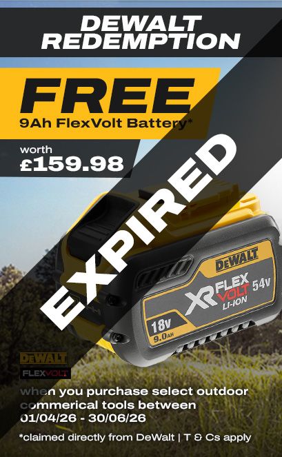 DeWalt Commercial Outdoor Redemption 2026