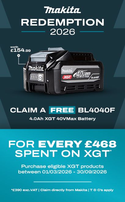 Makita XGT 40VMax Redemption 2026