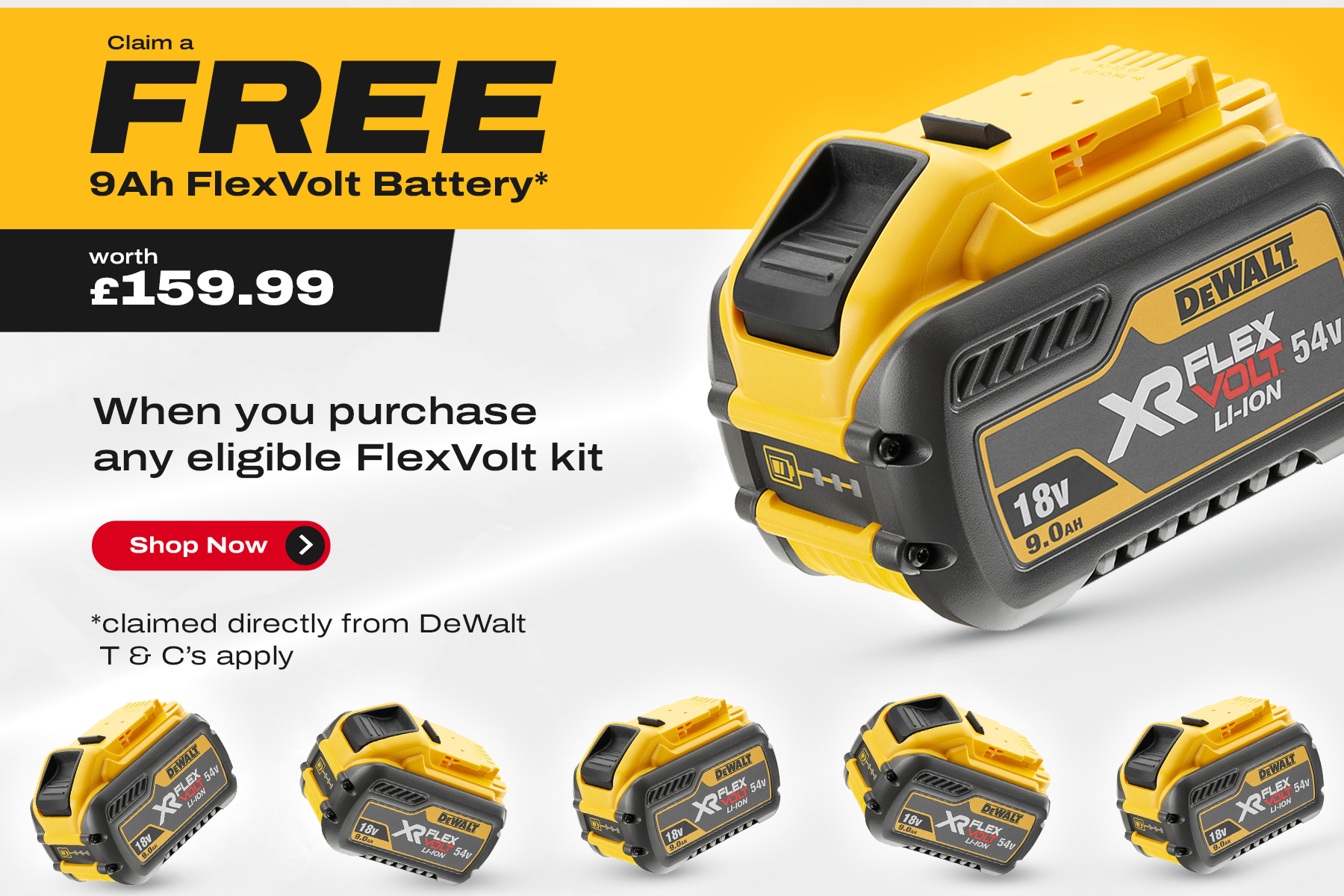 DeWalt FlexVolt Redemption