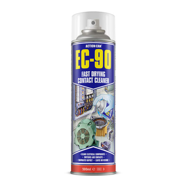 Action Can EC-90 Fast Drying Contact Cleaner 500ml