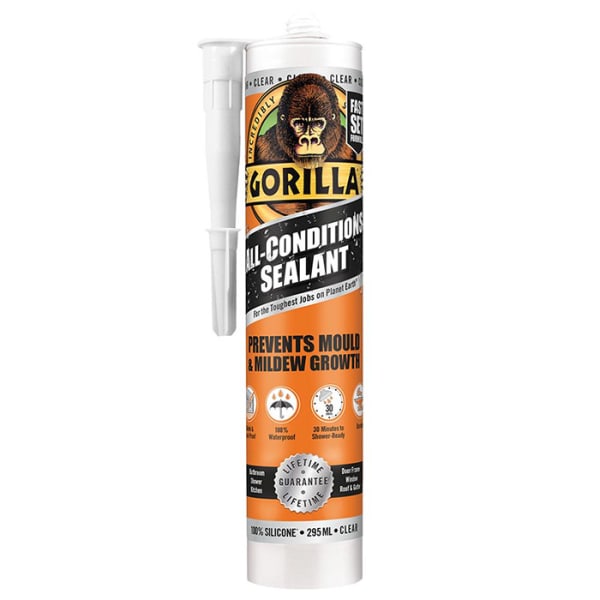 Gorilla All Purpose Mould Resistant Sealant 295ml