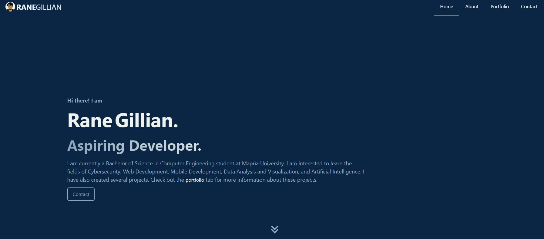 Creating my Personal Website card image