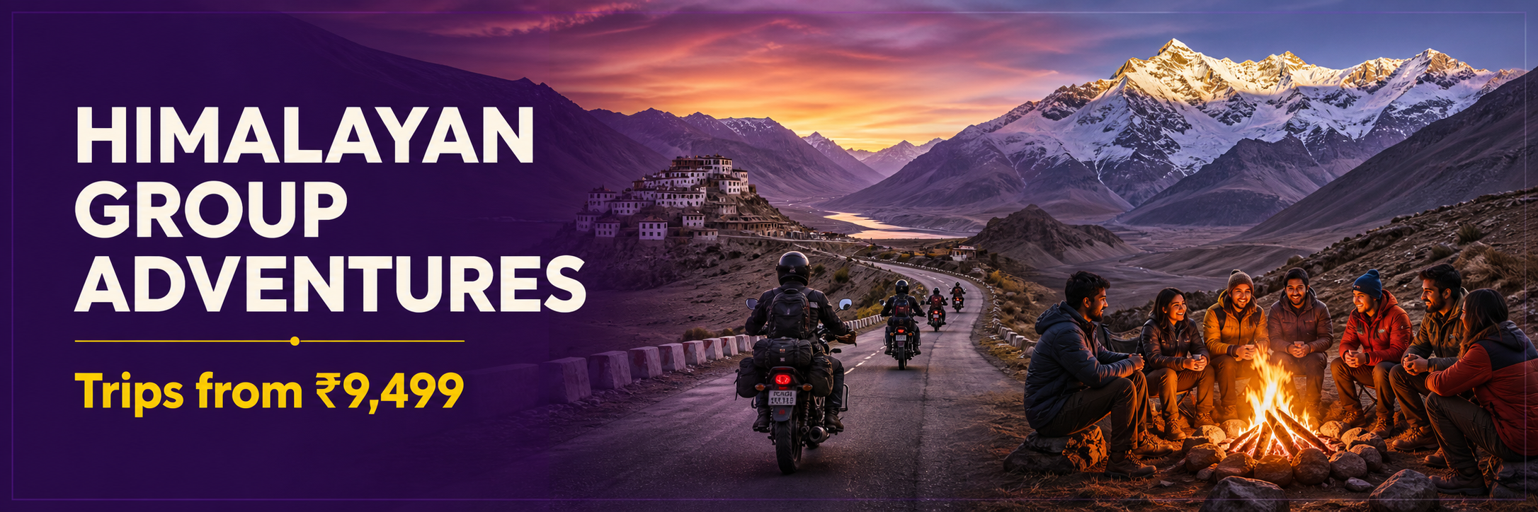 Himalayan group adventures across Ladakh and Spiti
