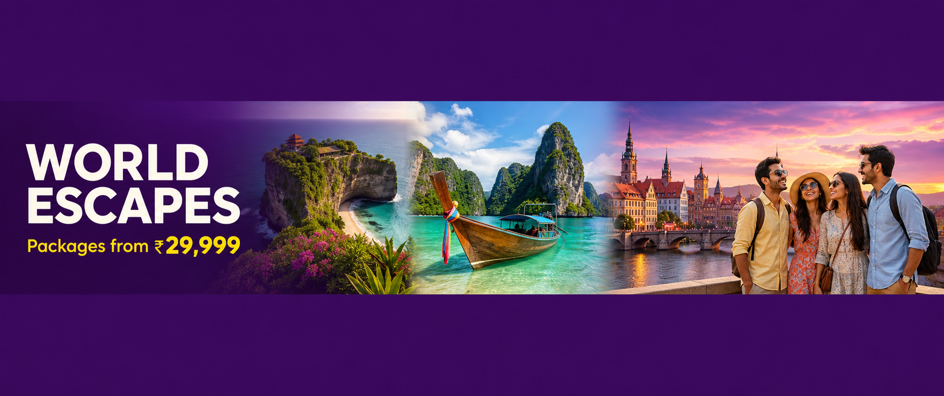 International escapes across Bali, Thailand and Europe