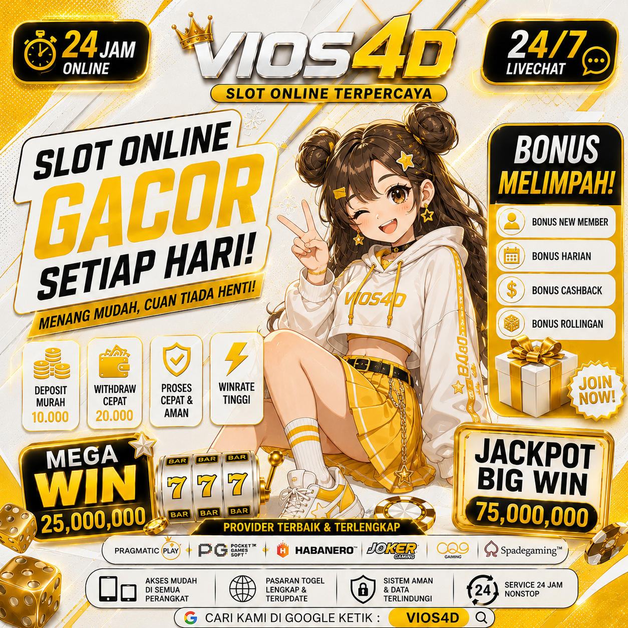 VIOS4D Mobile Version 📱 Akses Super Ringan & Tebak Angka Praktis