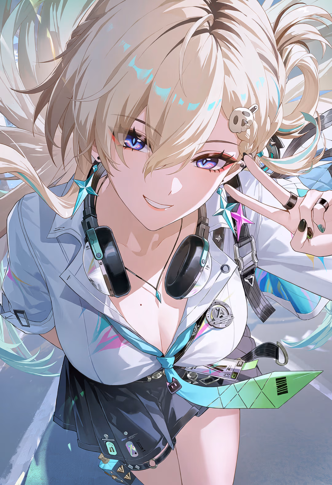 Mobile background image of the blog