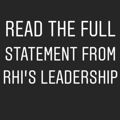 We have to ask ourselves, “What have we done at RHI to say Black Lives Matter?”
