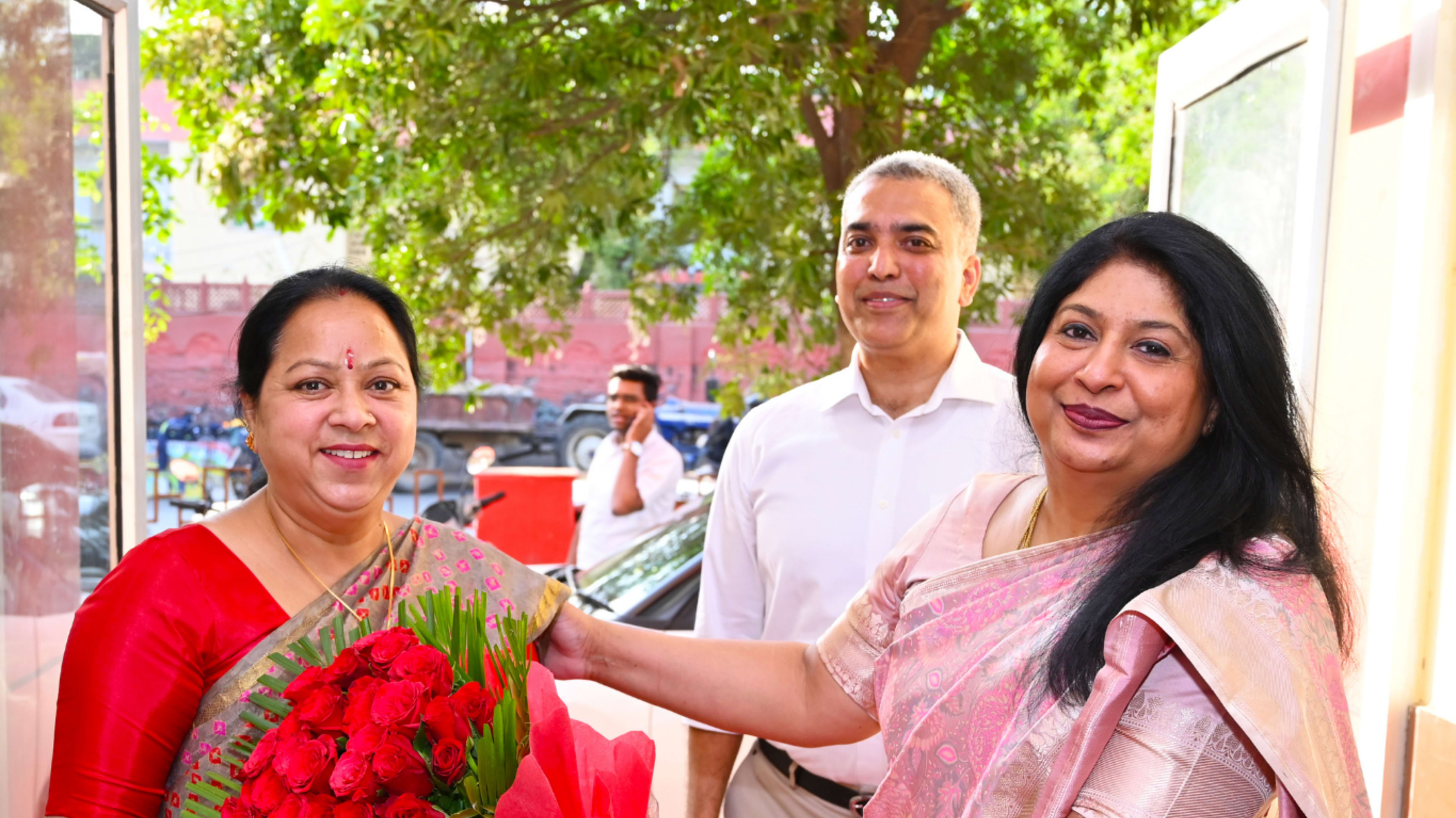 Chief Guest - Ms. Brijlata Hada, Mayor Nagar Nigam, Ajmer