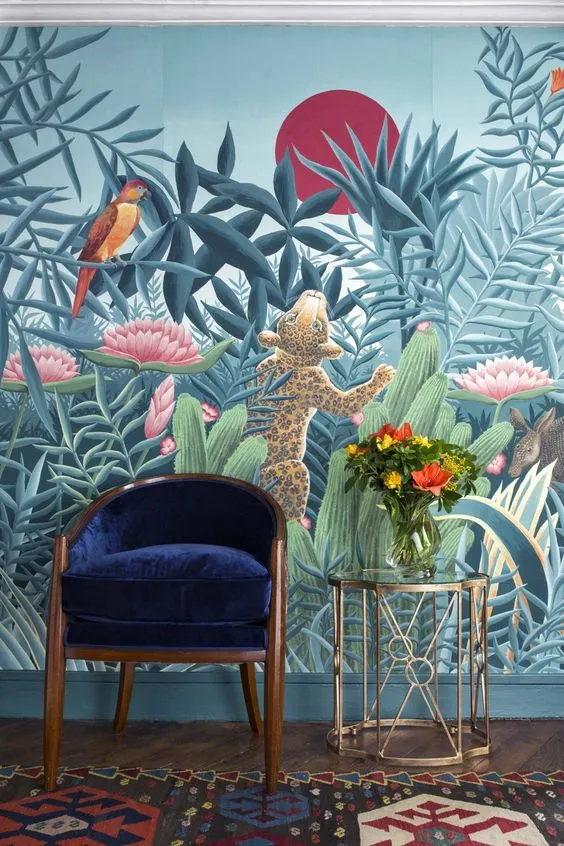 Chinoiserie wallpaper
