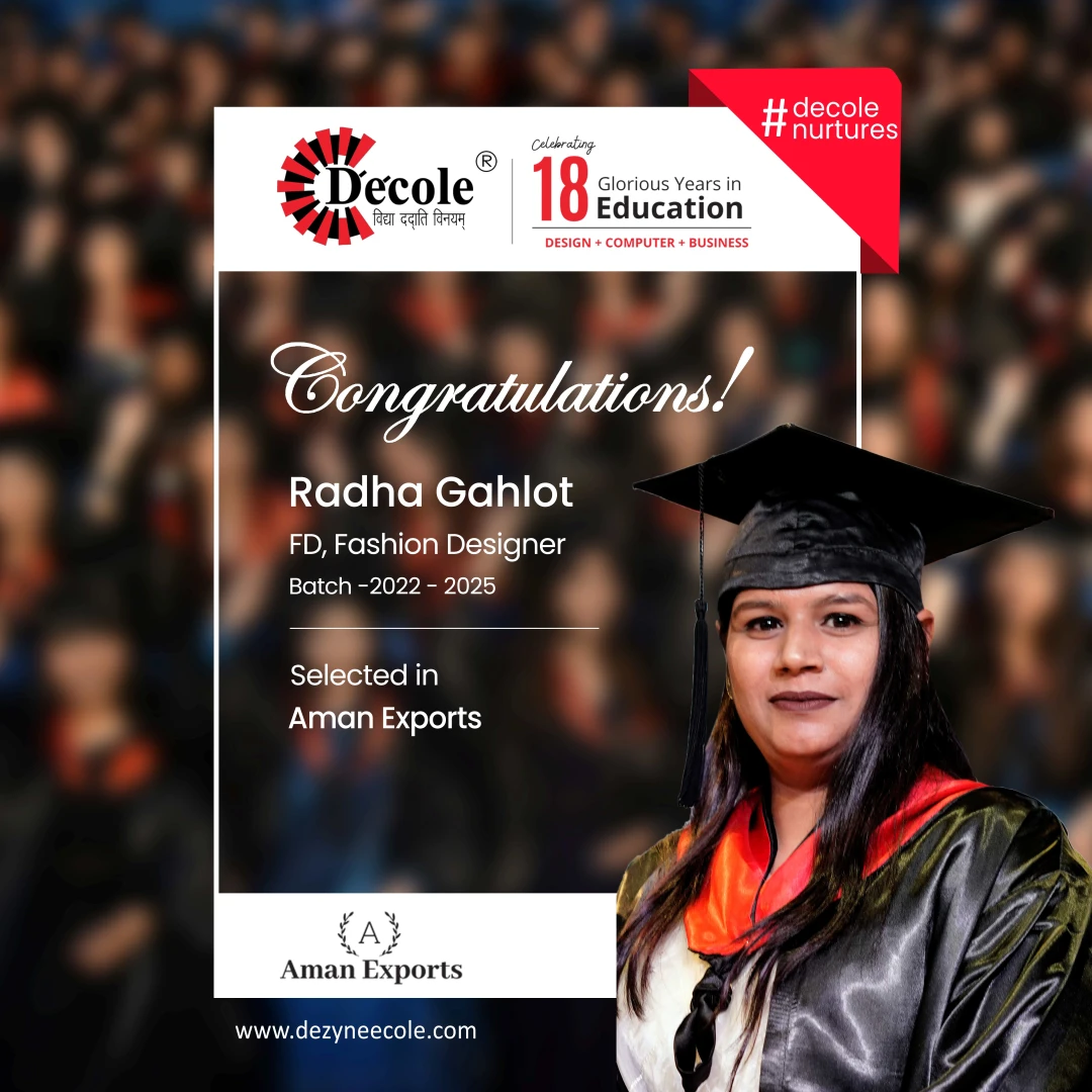 Radha Gehlot, Fashion Designer