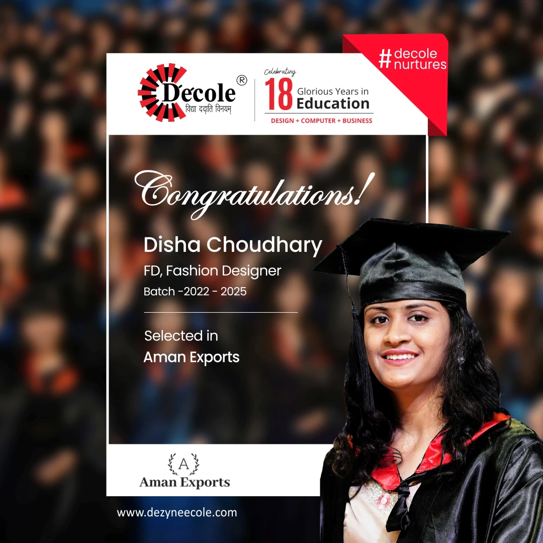 Disha Choudhary ,Fashion Designer
