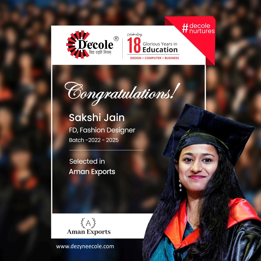 Sakshi Jain, Fashion Designer