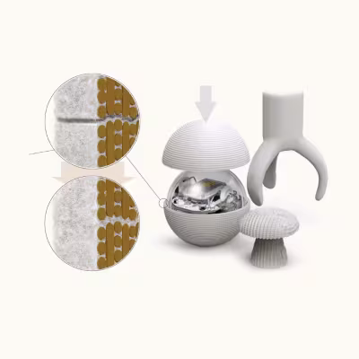 3D Printed Objects with regenerative capabilities