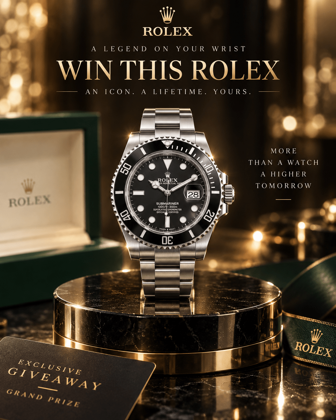 Regar cap raffle campaign