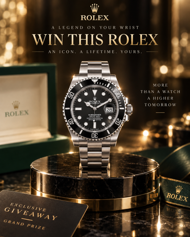 Whiterax Rolex Giveaway