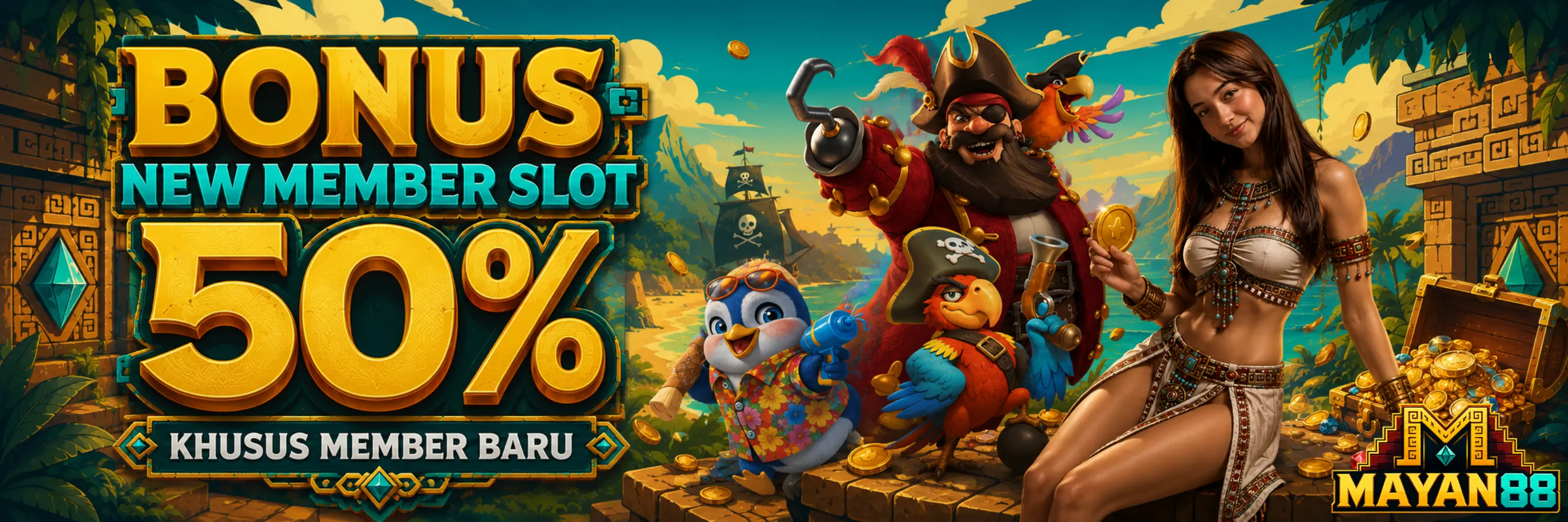 Banner promosi MAYAN88 3