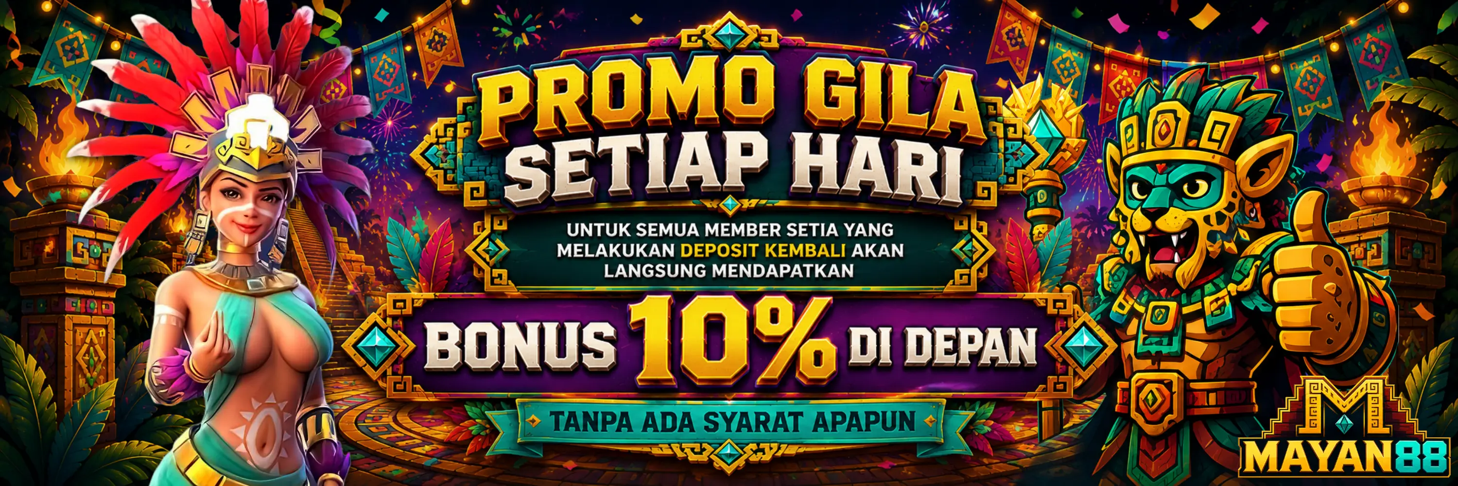 Banner promosi MAYAN88 6