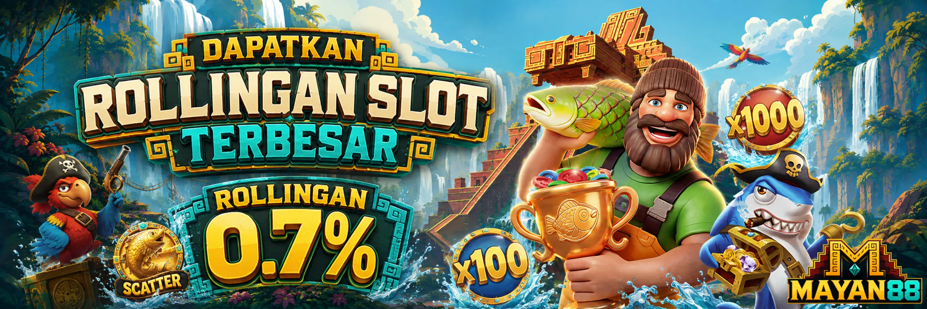 Banner promosi MAYAN88 8