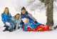 Familienspass im Schnee