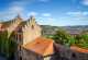 Rhön Hammelburg Schloss Saaleck Aussicht mit Gebäude