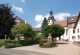 Rhön-Rundweg 1 Oberleichtersbach Kirche und Pfarrhaus