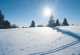 Sonnige Winterlandschaft am Kreuzberg